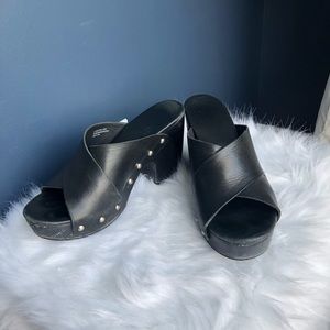 Kork Ease Gabi Black Heels Preowned 9